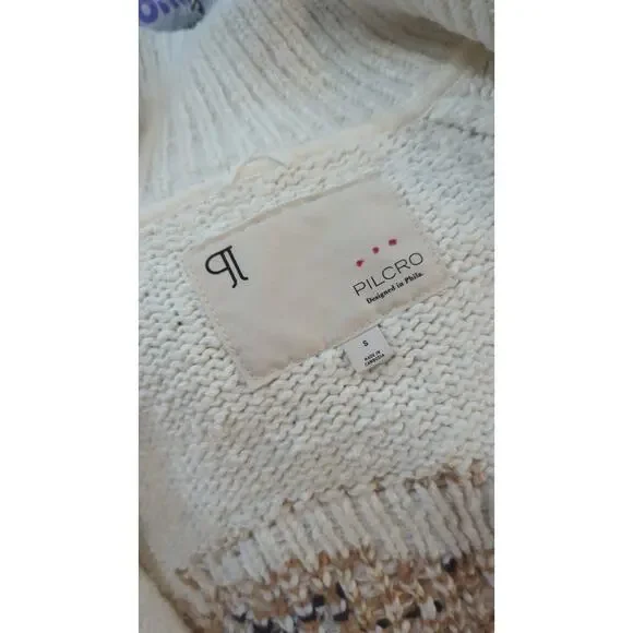 NWOT Pilcro Anthropologie The Jesse Dog Icon Golden Retriever Cardigan Sweater - Picture 4 of 8